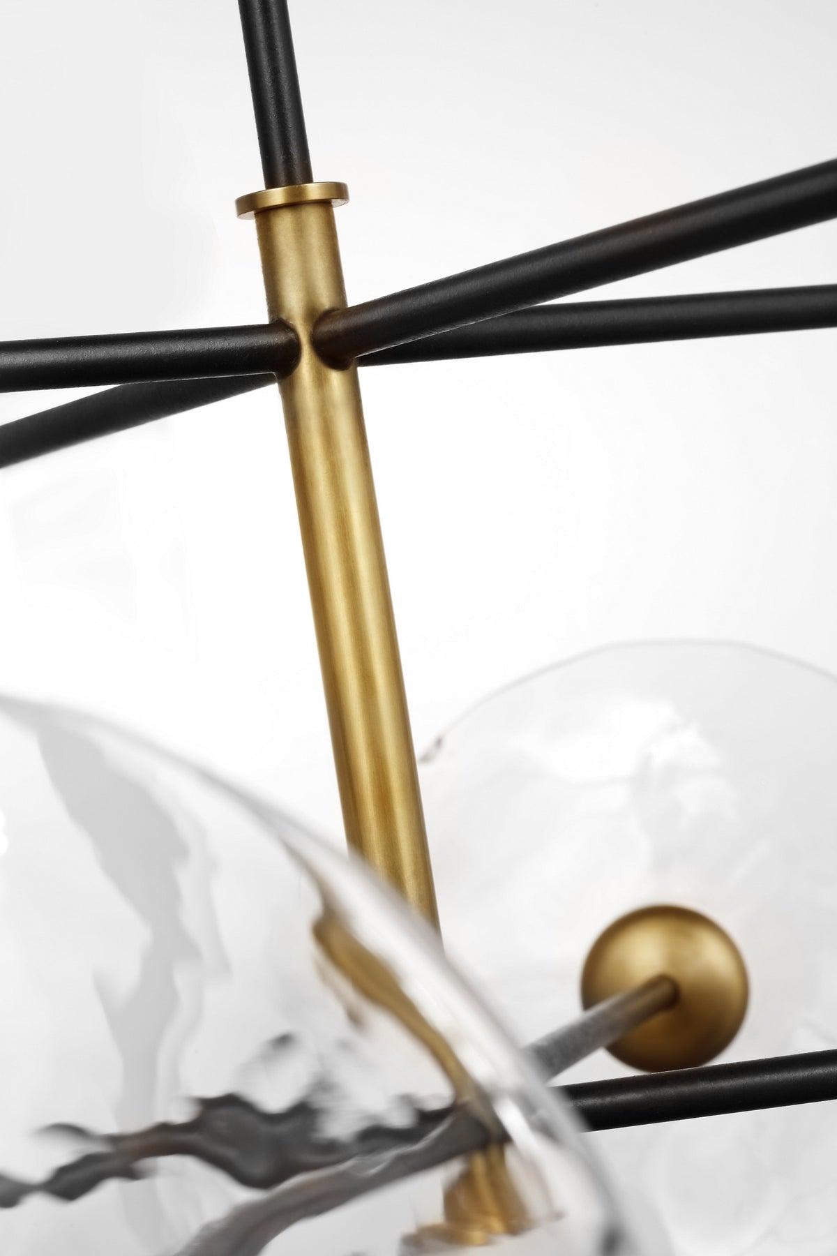 Calvino X-Large Radial Kroonluchter — Ian K. Fowler for Visual Comfort & Co. detailfoto