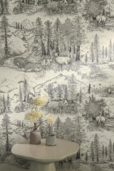 Caribou sfeerbeeld — Pierre Frey behang