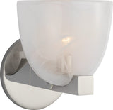 Carola Single Wandlamp Polished Nickel