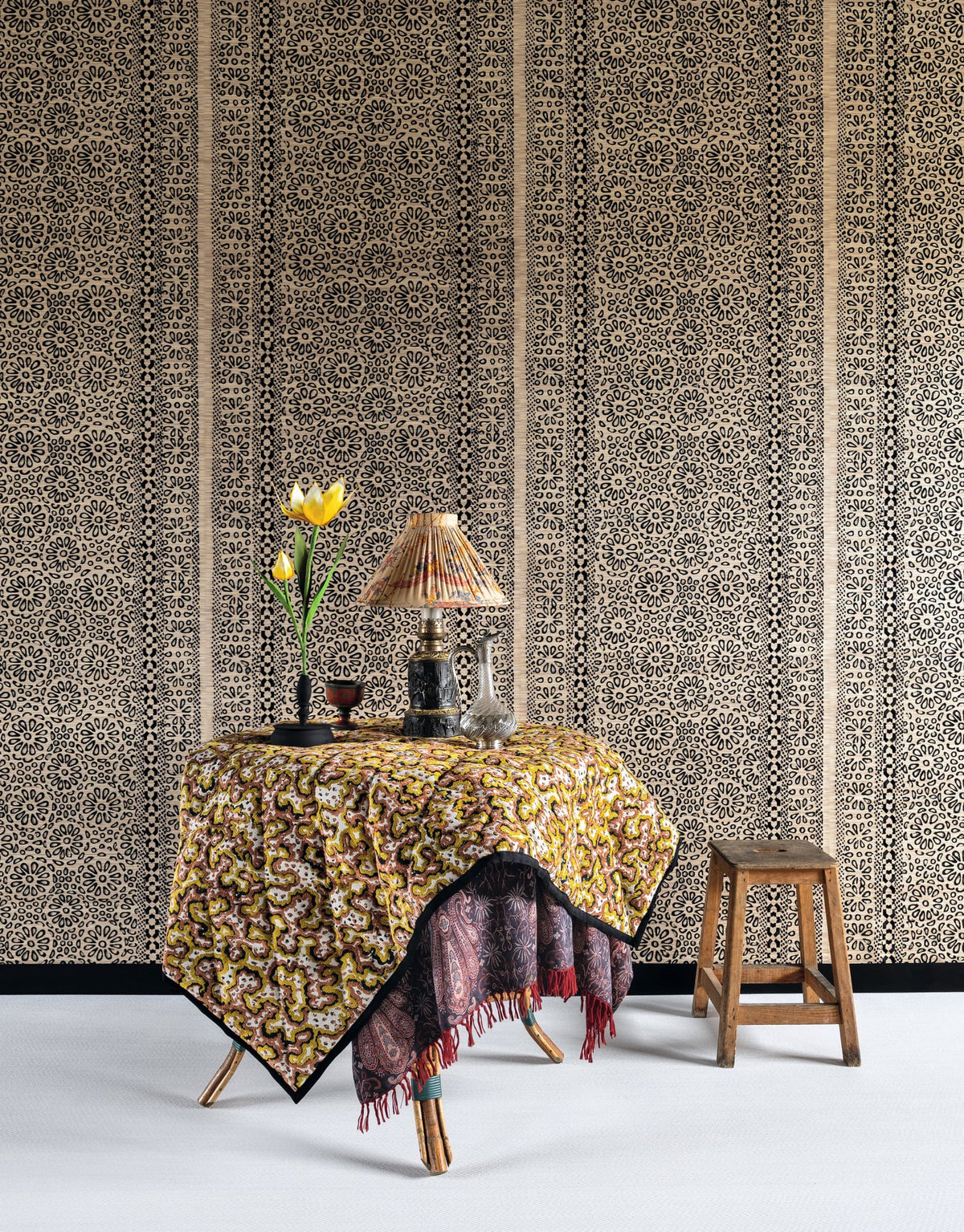 Casa room setting — Pierre Frey wallpaper