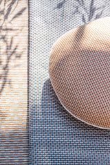 Cassis room setting — Pierre Frey fabric