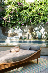 Cassis room setting — Pierre Frey fabric