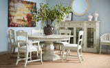 Round Mirror Rustic in Rustic Grey