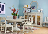 Round Mirror Rustic in Rustic Grey