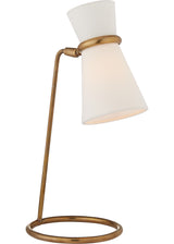 Clarkson Bordslampa Antique-Burnished Brass
