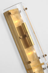 Clayton 25" Wall Vägglampa — Visual Comfort — Clear Glass / Utan ljuskälla detaljbild