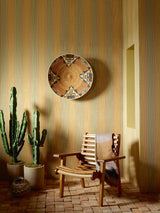 Columbia room setting — Pierre Frey wallpaper