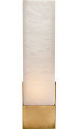 Covet Tall Box -seinävalaisin — Kelly Wearstler for Visual Comfort & Co. — Antique-Burnished Brass