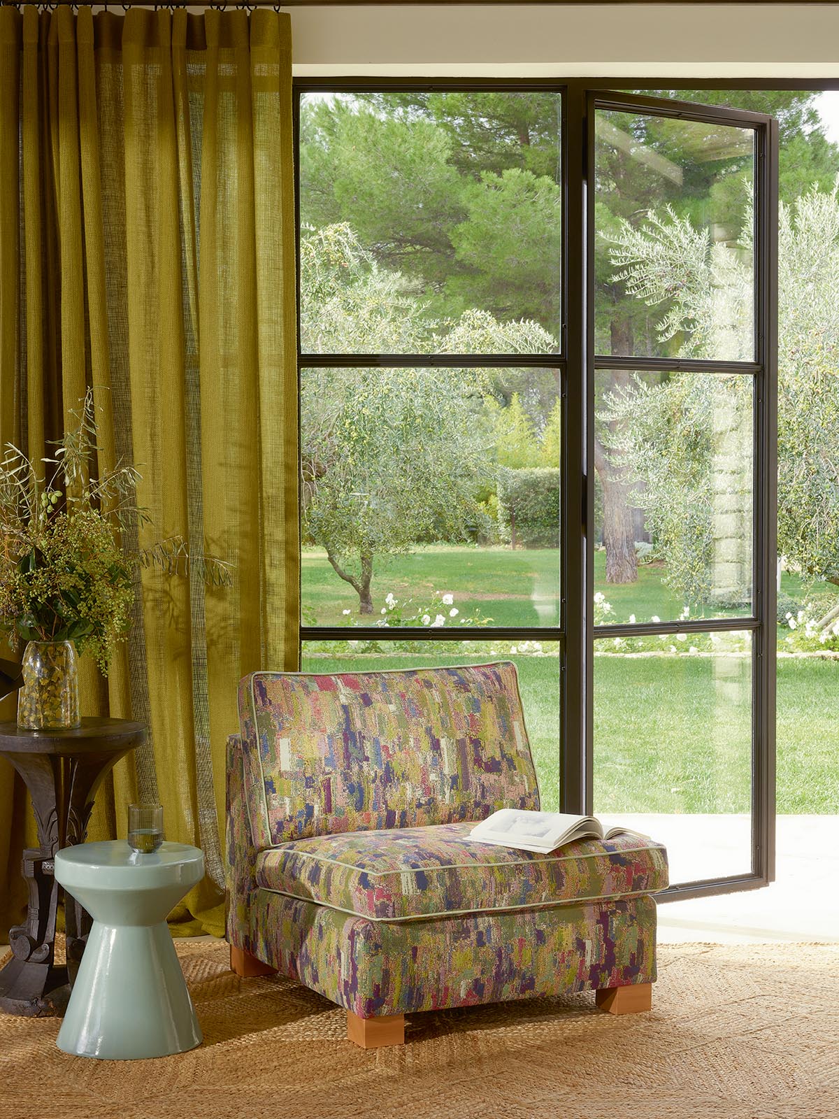 Danakil room setting — Pierre Frey fabric
