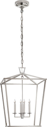 Darlana Medium Lantaarn — Chapman & Myers for Visual Comfort & Co. — Polished Nickel