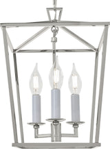 Darlana Mini Lykta — Chapman & Myers for Visual Comfort & Co. — Polished Nickel detaljbild