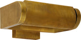 David 7" Art Light Schilderijverlichting — Thomas O'Brien for Visual Comfort & Co. — Hand-Rubbed Antique Brass
