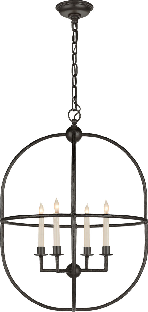 Desmond Open Oval Lantaarn — Chapman & Myers for Visual Comfort & Co. — Aged Iron