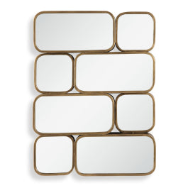 Canute Modern Gold Mirror