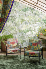 Eldorado room setting — Pierre Frey wallpaper