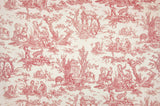 Satin Coutances Positif Rouge — Pierre Frey stof