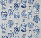 Qinghua Blue porcelain — Pierre Frey stof