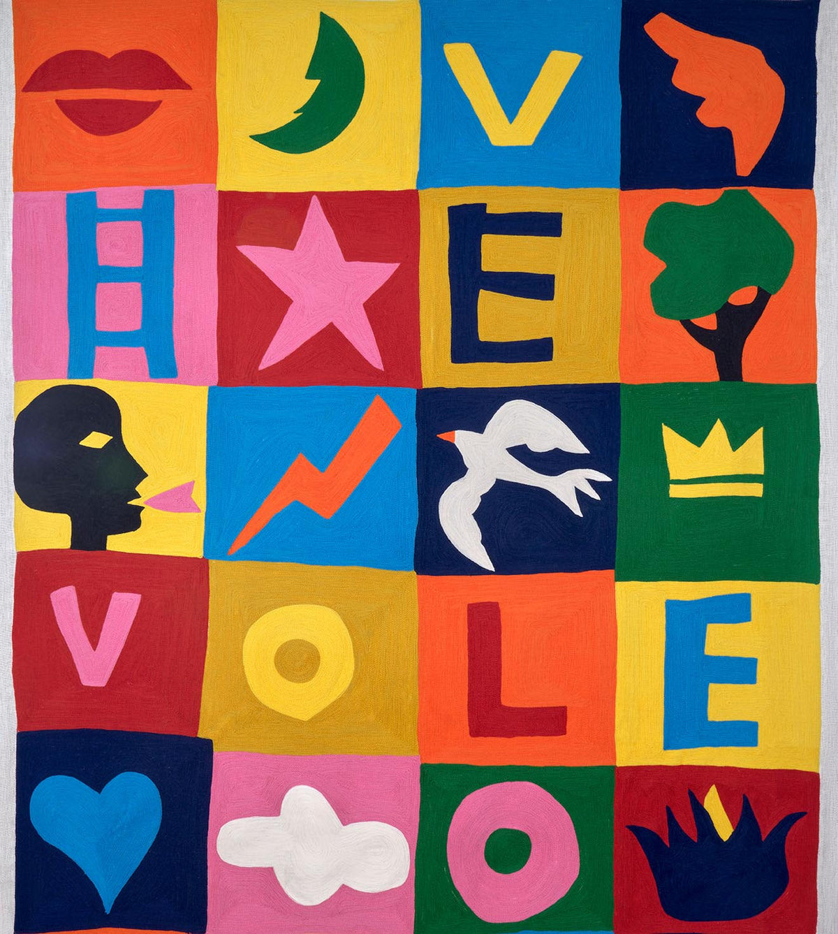 Game of Love MULTICOLORE — Pierre Frey tyg