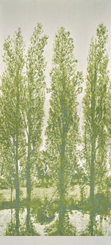 Les Peupliers Argentes PRINTEMPS — Pierre Frey tyg