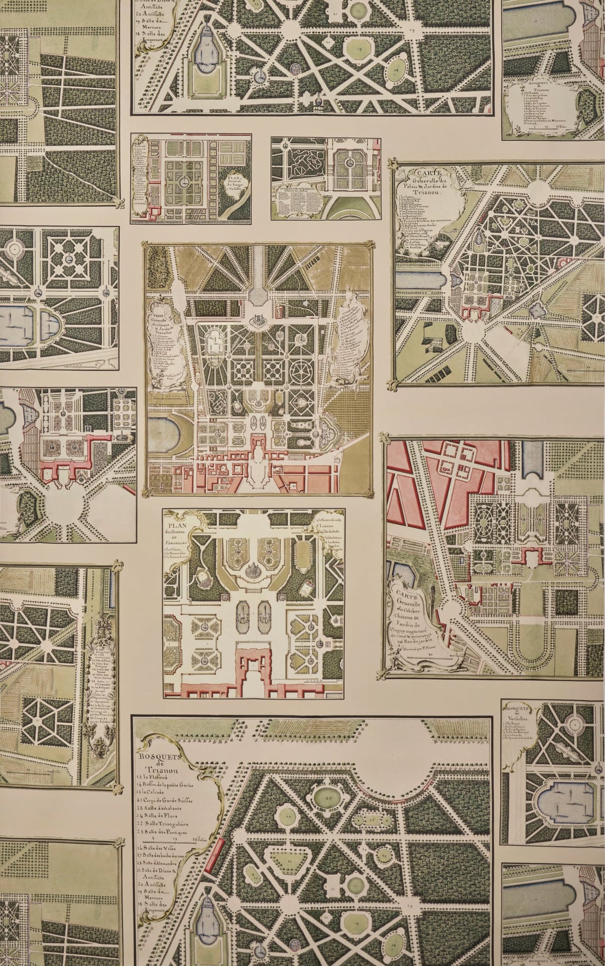 Les Jardins de Versailles ORIGINAL — Pierre Frey tyg