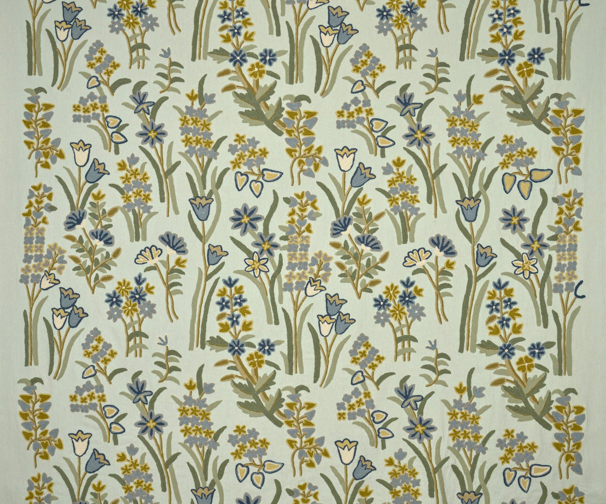 Fleurs de Printemps CÉLADON — Pierre Frey stof