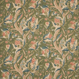 Orlando Olive Green — Colefax & Fowler Stoff