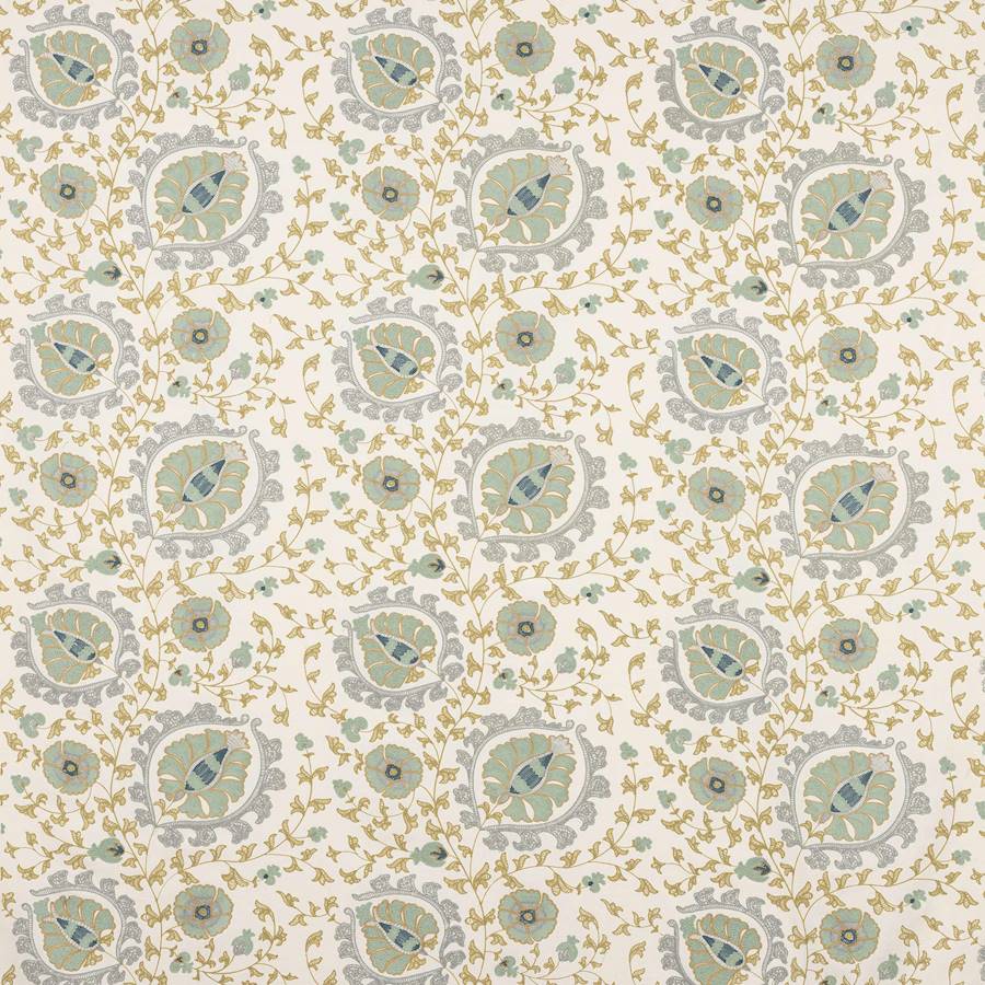 Hailsham Aqua — Colefax & Fowler stof