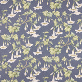 Yvette Navy Blue — Colefax & Fowler Stoff