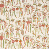 Alvita Red/Green — Colefax & Fowler stof