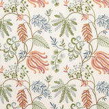Fern Tree Red/Green — Colefax & Fowler Stoff