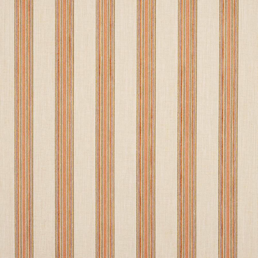 Gilbert Stripe Tomato — Colefax & Fowler stof