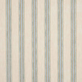 Gilbert Stripe Aqua/Green — Colefax & Fowler stof