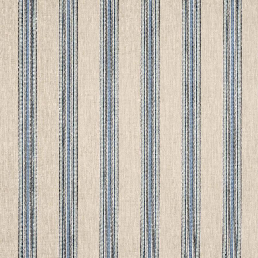 Gilbert Stripe Blue — Colefax & Fowler stof