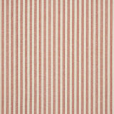 Thurloe Stripe Red — Colefax & Fowler stof