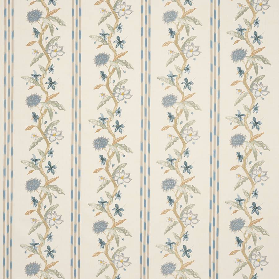 Harewood Blue/Green — Colefax & Fowler stof