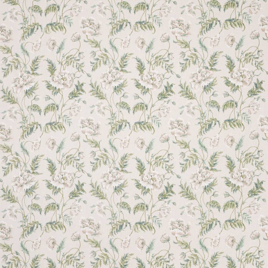 Eleanora Ivory/Green — Colefax & Fowler stof
