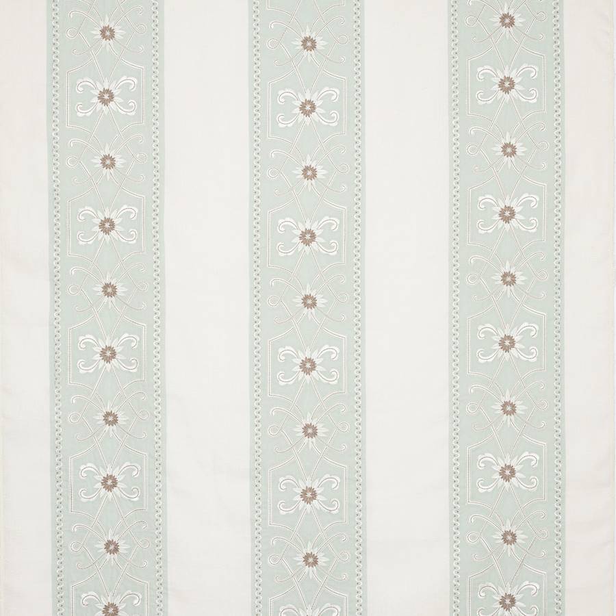 Amble Stripe Celadon — Colefax & Fowler stof