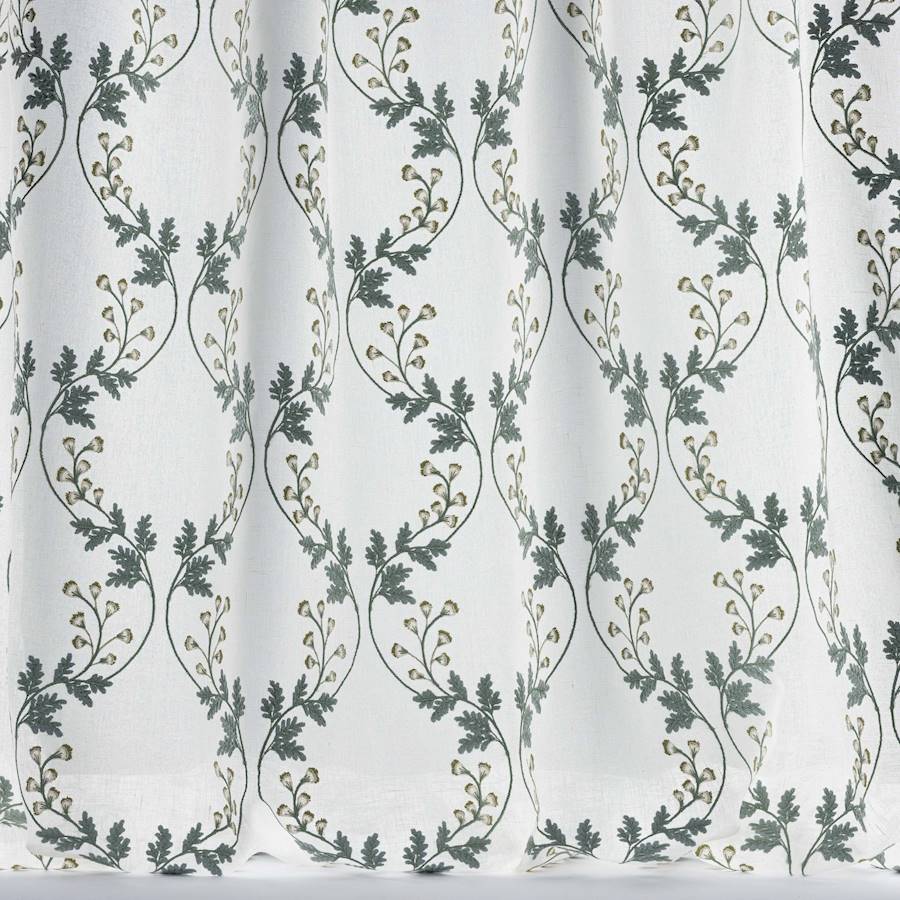 Georgia Sheer Old Blue — Colefax & Fowler stof