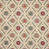 Amarantha Red/Green — Colefax & Fowler Stoff