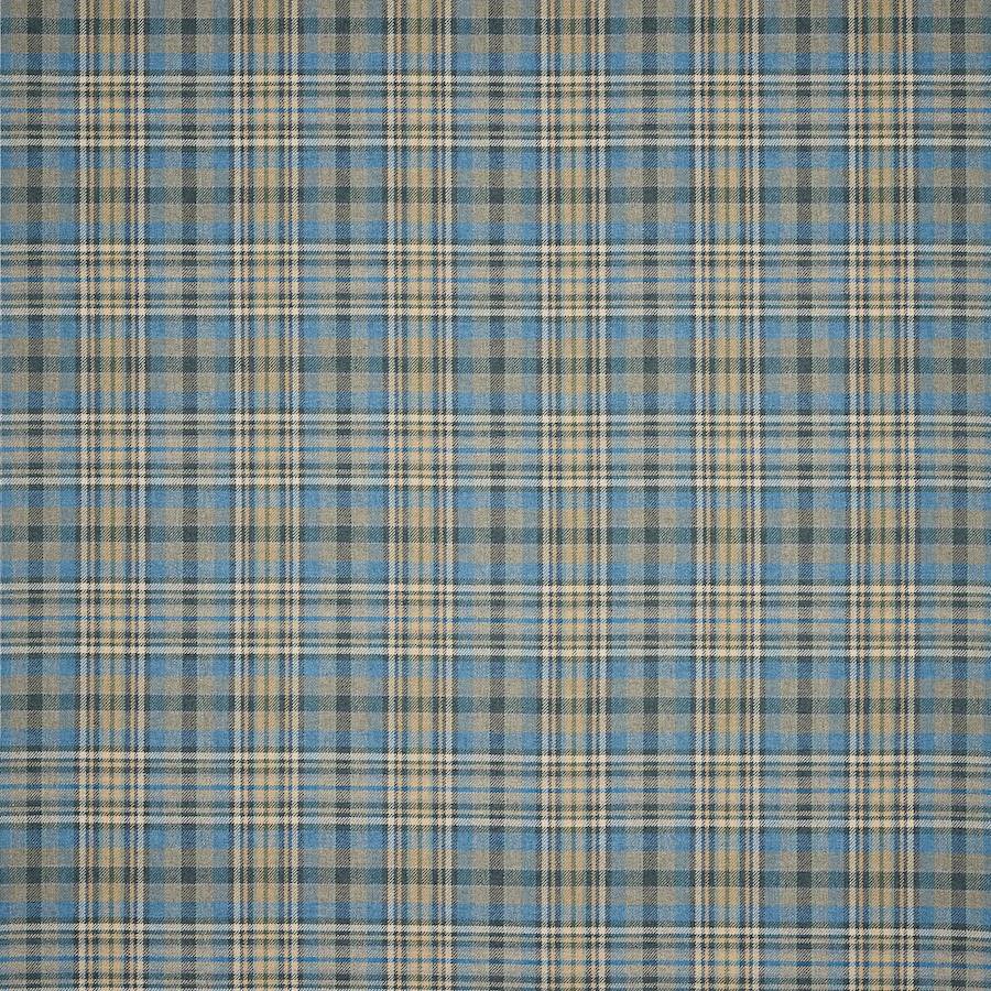 Norland Plaid Blue — Colefax & Fowler stof