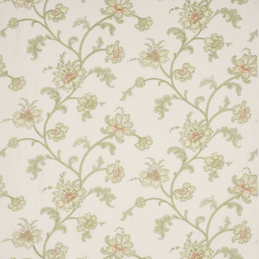 Genevieve Leaf Green — Colefax & Fowler stof