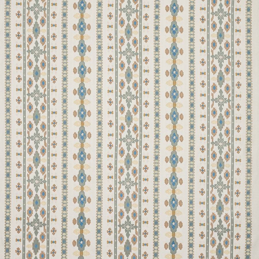 Pembury Old Blue — Colefax & Fowler stof