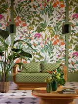 Fantaisie Tropicale Raumbild — Pierre Frey Tapete