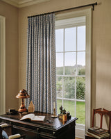 Fleet Stripe — Colefax & Fowler wallpaper, room setting