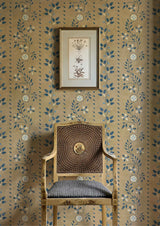 Folklore Buttermilk Blue — Lewis & Wood behang