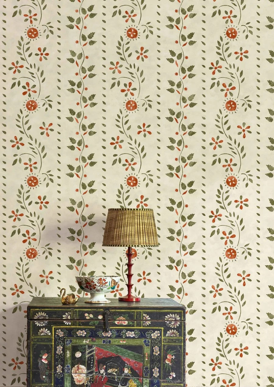 Folklore Green Apple — Lewis & Wood behang