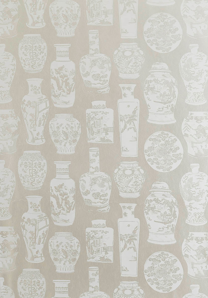 Qinghua Petit Nacre — Pierre Frey behang