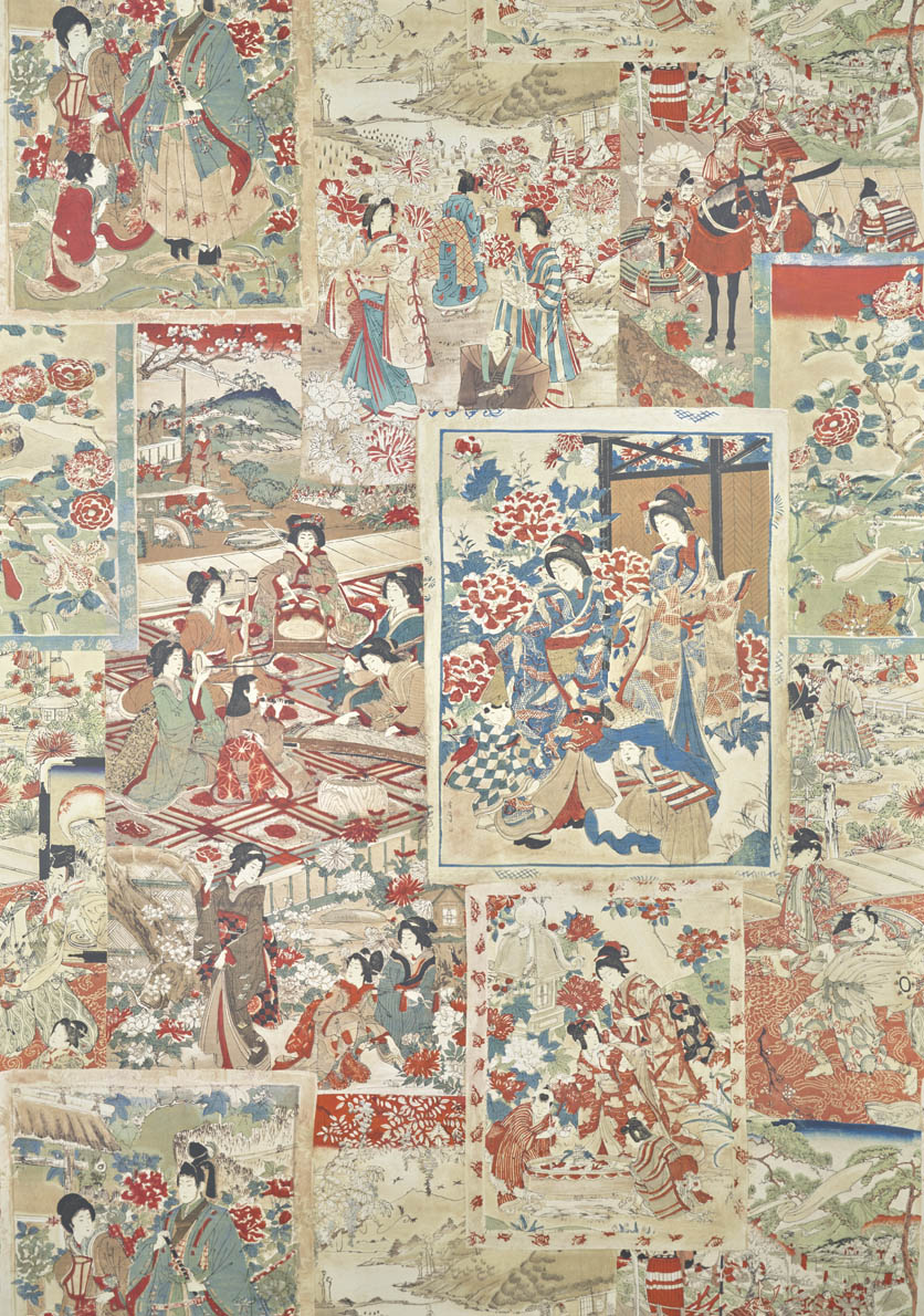 Ukiyoe Original — Pierre Frey -tapetti