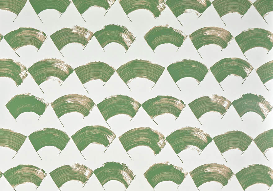 Les Eventails Herbe — Pierre Frey behang