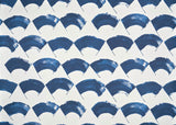 Les Eventails Indigo — Pierre Frey behang
